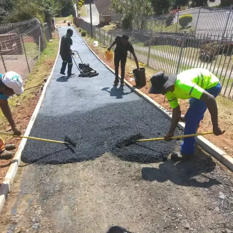 Asphalt driveways